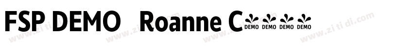 FSP DEMO   Roanne C字体转换